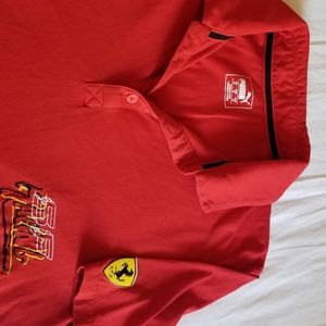Mens Ferrari polo